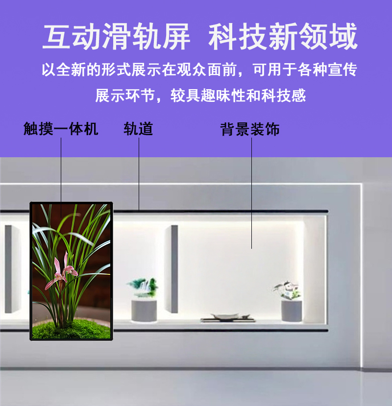 智能互动滑轨屏(图2)