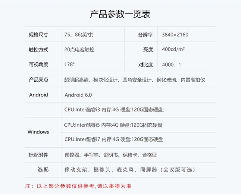 86寸纳米智慧黑板(图4)
